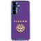 LSU Tigers Purple Galaxy S25 Clear Case